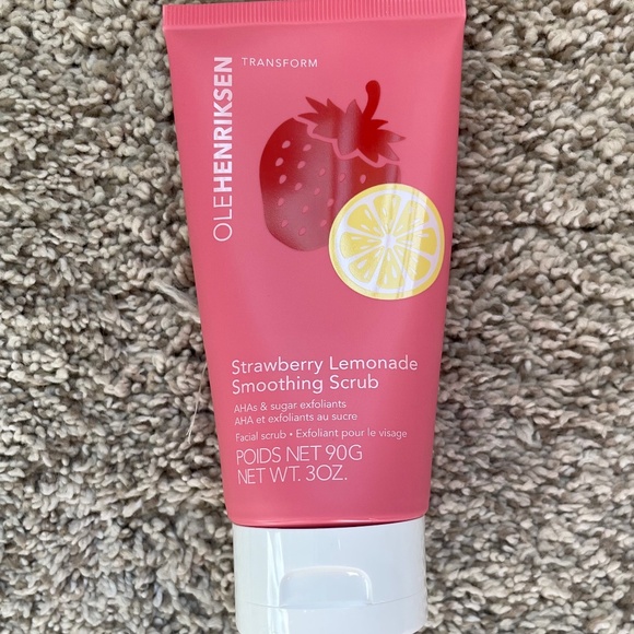 Ole Henriksen Strawberry Lemonade Smoothing Scrub - 3 Oz / 90g - New & Sealed - Picture 1 of 2